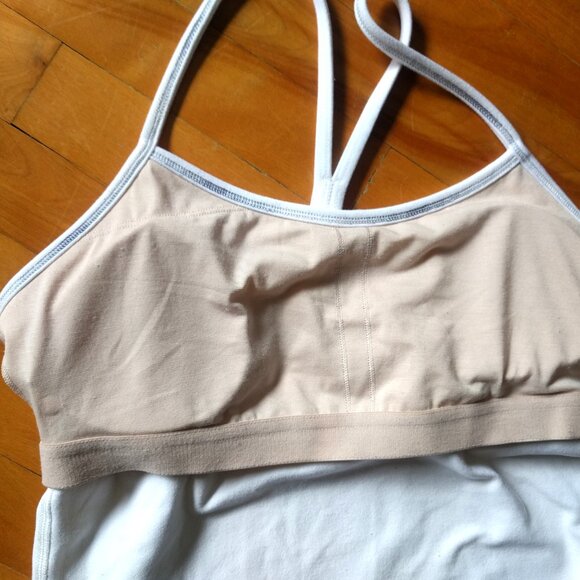 Lululemon Atlhetica Sport White Camisole sz 6 - Picture 4 of 6